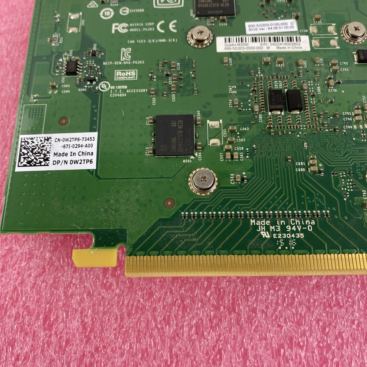 Nvidia Quadro M2000 4GB PG303 Graphics Video Card 5G303 - Tested13