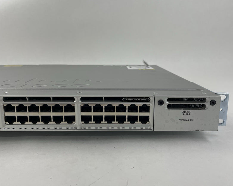 Cisco WS-C3850-48U-S 48-Port V06 Switch 2x PSU Tested & Reset