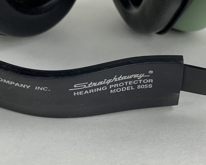 David Clark Company 805S Behind the Head Protective Headgear 16069G-09 Vintage