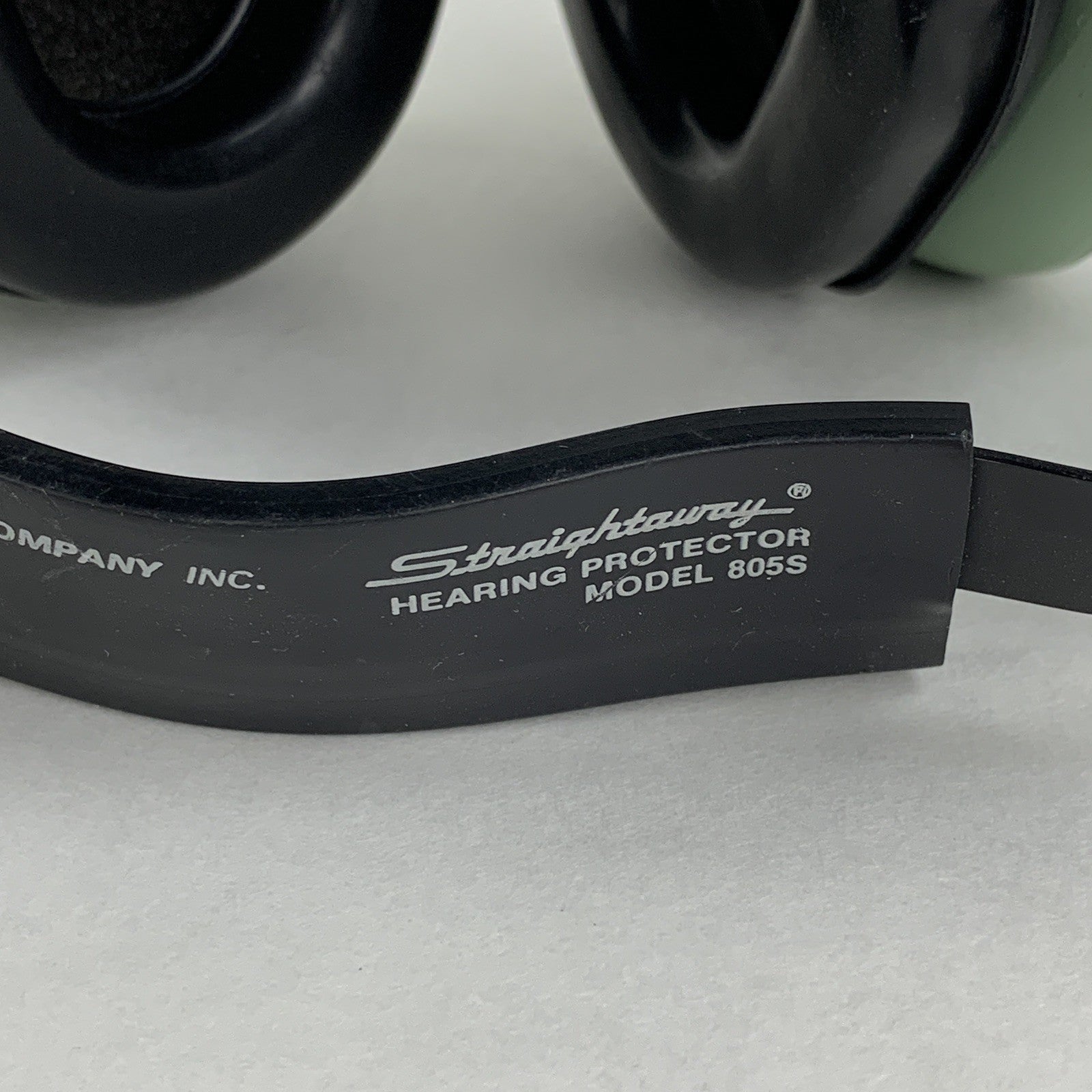 David Clark Company 805S Behind the Head Protective Headgear 16069G-09 Vintage