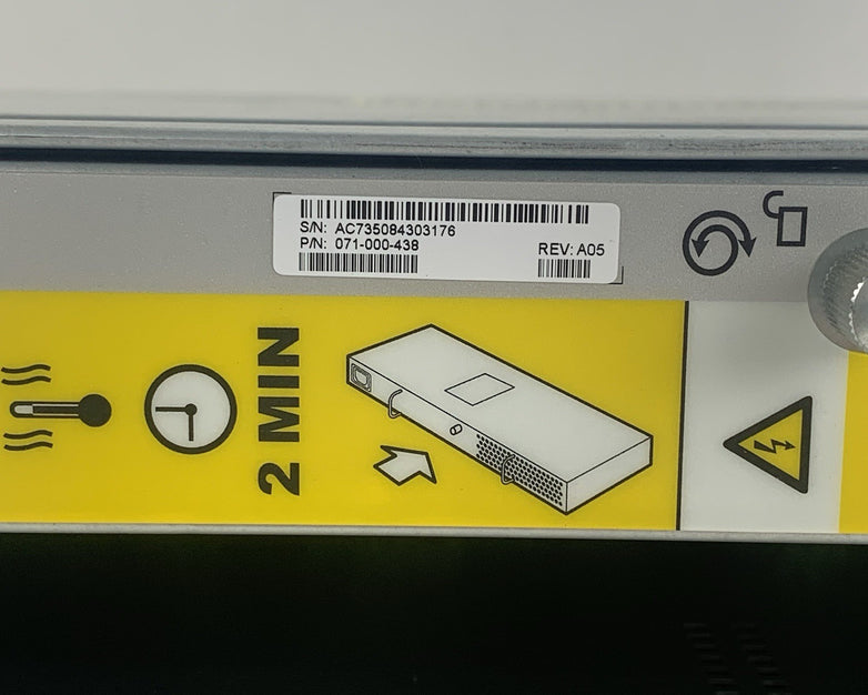 EMC2 KTN-STL4 TR651 Disk Array Chassis 2x PSUs No Caddy No HDDs