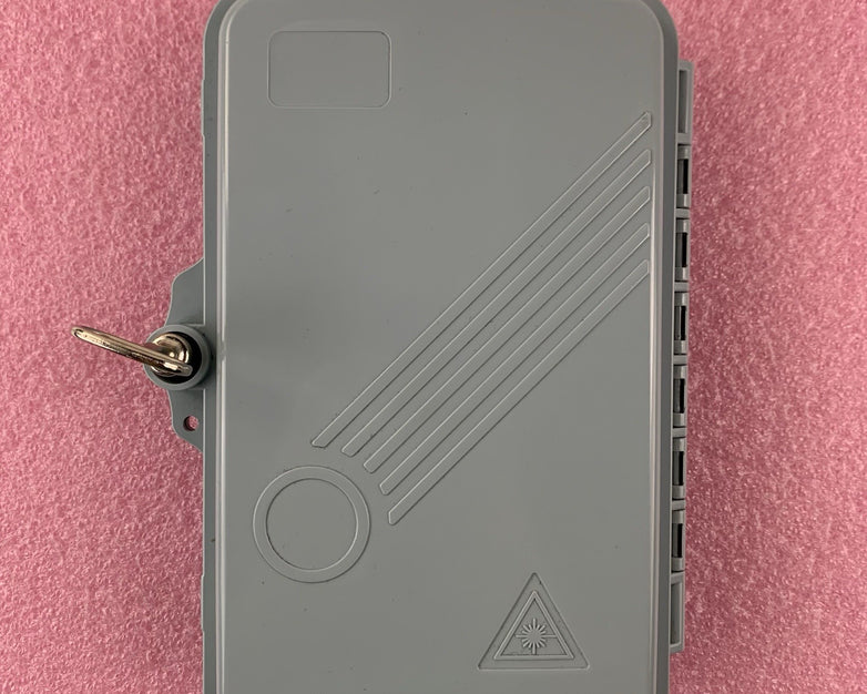 Bud Industries FBR-11606 Fiber-Optic Distribution Box 7"x4"