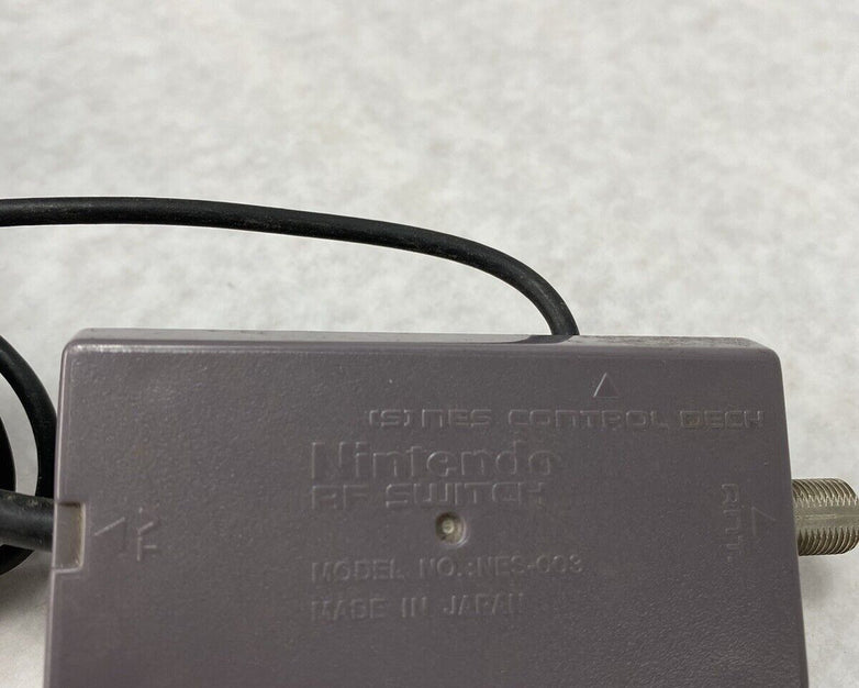Nintendo NES RF Switch Adapter NES-003 Official OEM Genuine UNTESTED
