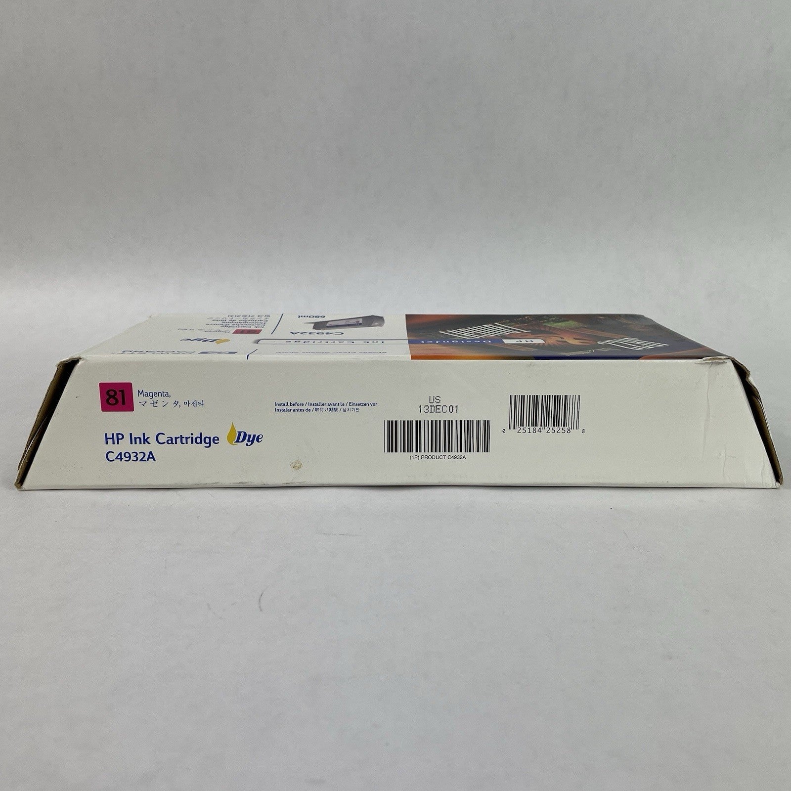 HP 81 Magenta Ink Cartridge C4932A 680ml for DesignJet 5000 5500 13DEC014
