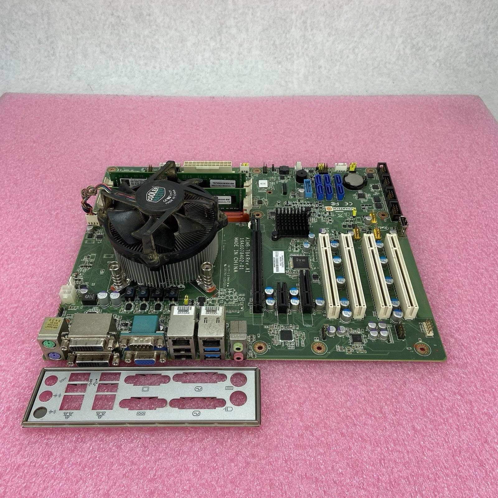Advantech AIMB-784 Motherboard Intel Core i5-4570S 2.9GHz 8GB RAM w/IO4