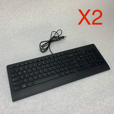 Lot of 2 Lenovo SK-8821 Keyboard SIL14-W18