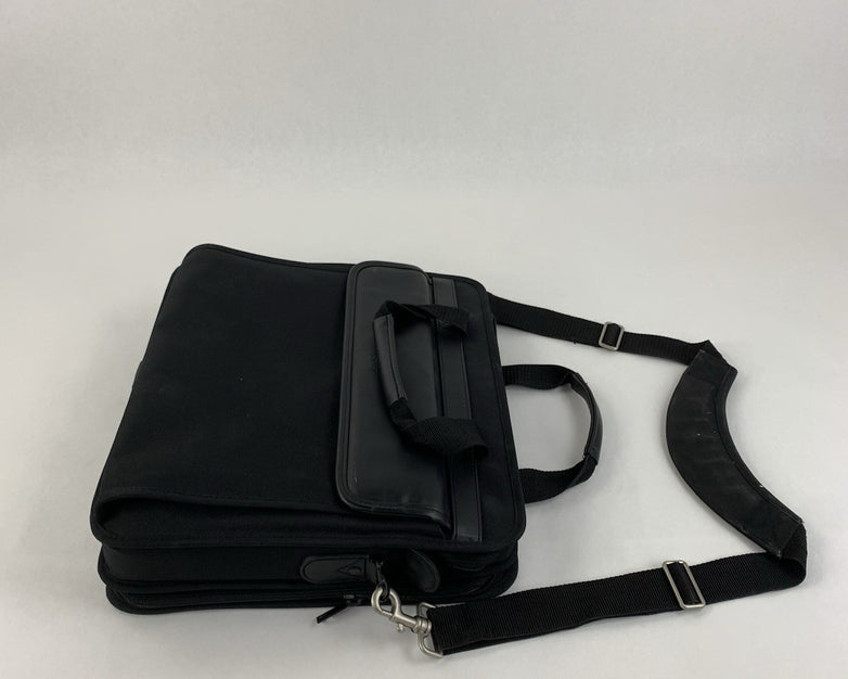Gateway 15 inch Expandable Laptop Briefcase - Black