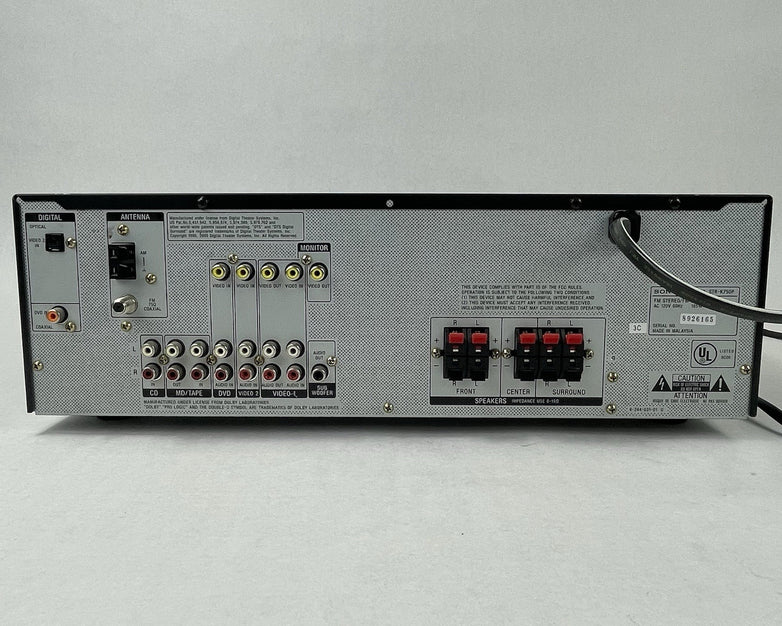 Sony STR-K502P Receiver HiFi Stereo 5.1 Channel Home Theater Audio Tested