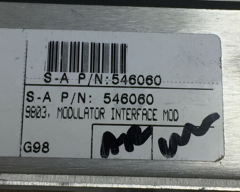 Scientific Atlanta Modulator Interface Module 546060