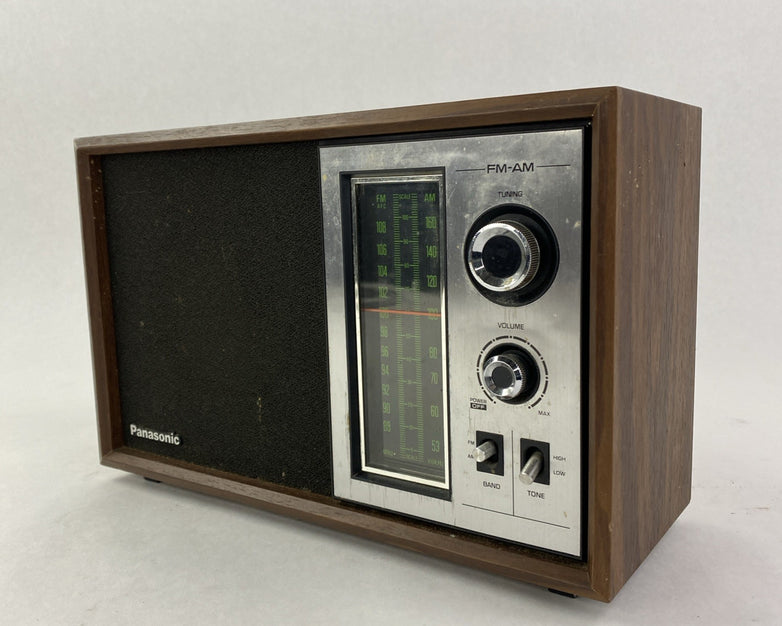 Panasonic RE-6286 FM-AM Radio AC 120V 6W 60 Hz - Tested No Antenna