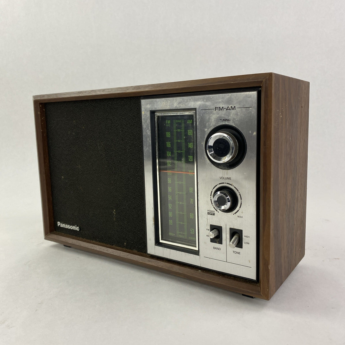 Panasonic RE-6286 FM-AM Radio AC 120V 6W 60 Hz - Tested No Antenna0
