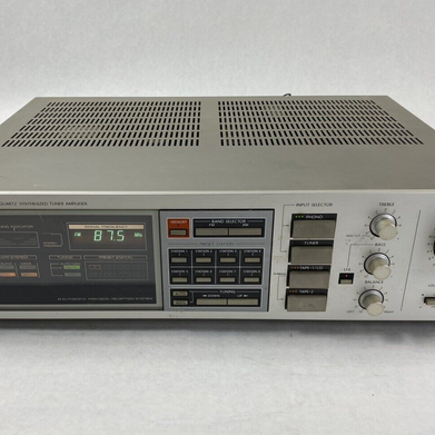 Vintage Onkyo Model TX-26 Quartz Synthesized Tuner Amplifier Untested