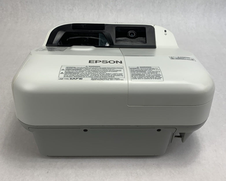Epson H599A BrightLink 595Wi LCD Lamp Projector 1351 Lamp Hours No Remote