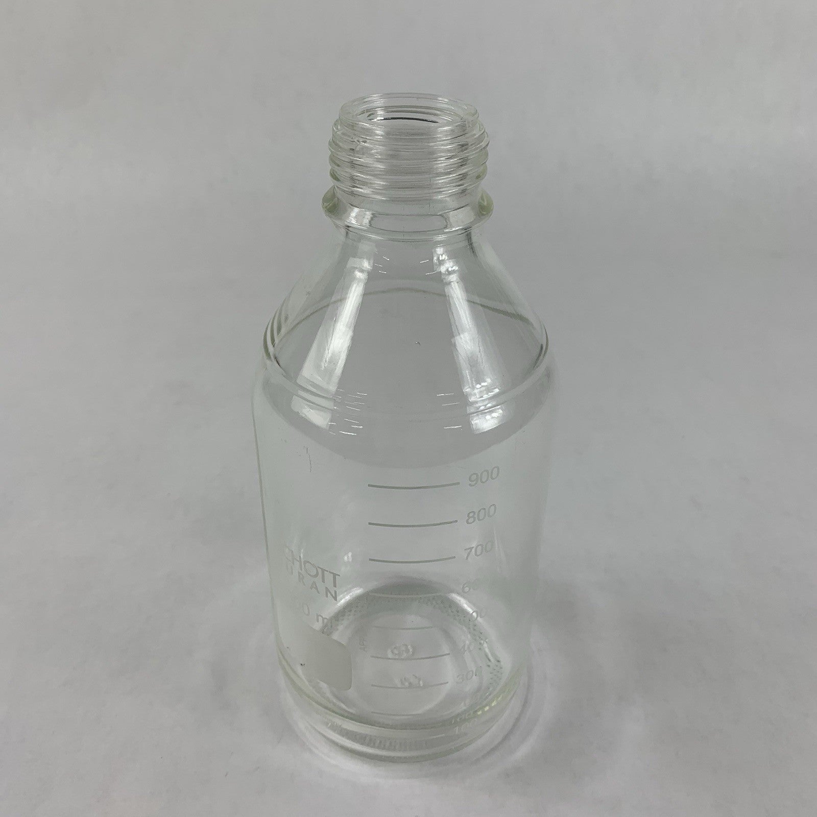 Schott Duran 1000 mL Round Wide Mouth Media Storage Bottle - No Lid1