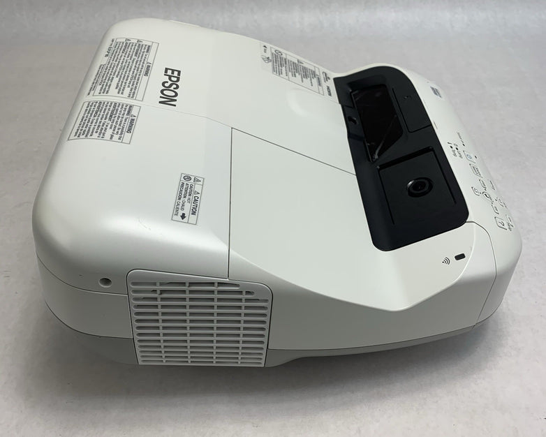 Epson H599A BrightLink 595Wi LCD Lamp Projector 691 Lamp Hours - No Remote