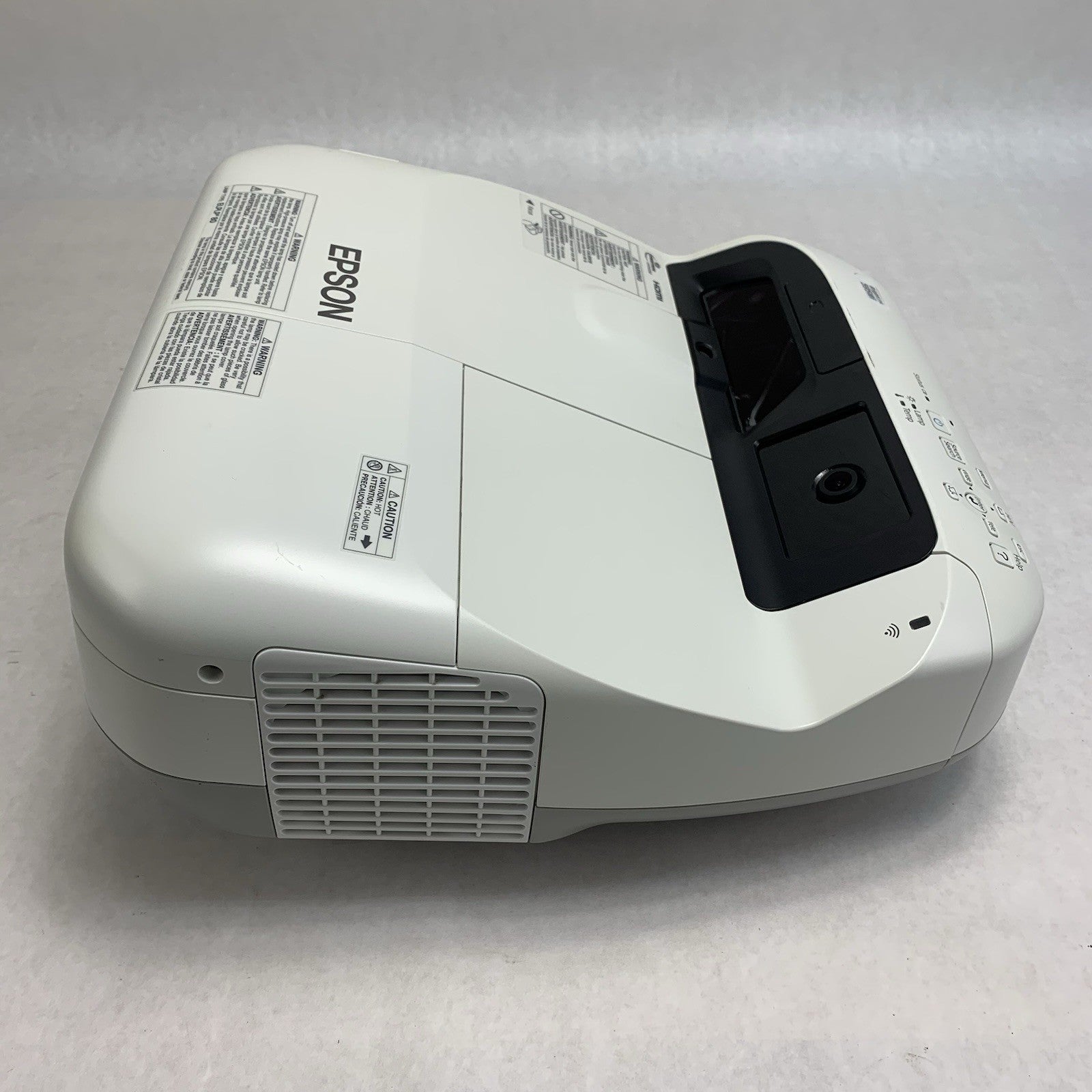 Epson H599A BrightLink 595Wi LCD Lamp Projector 691 Lamp Hours - No Remote2