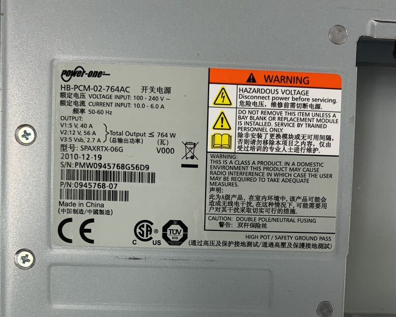 Power One Power Supply HB-PCM-02-764AC