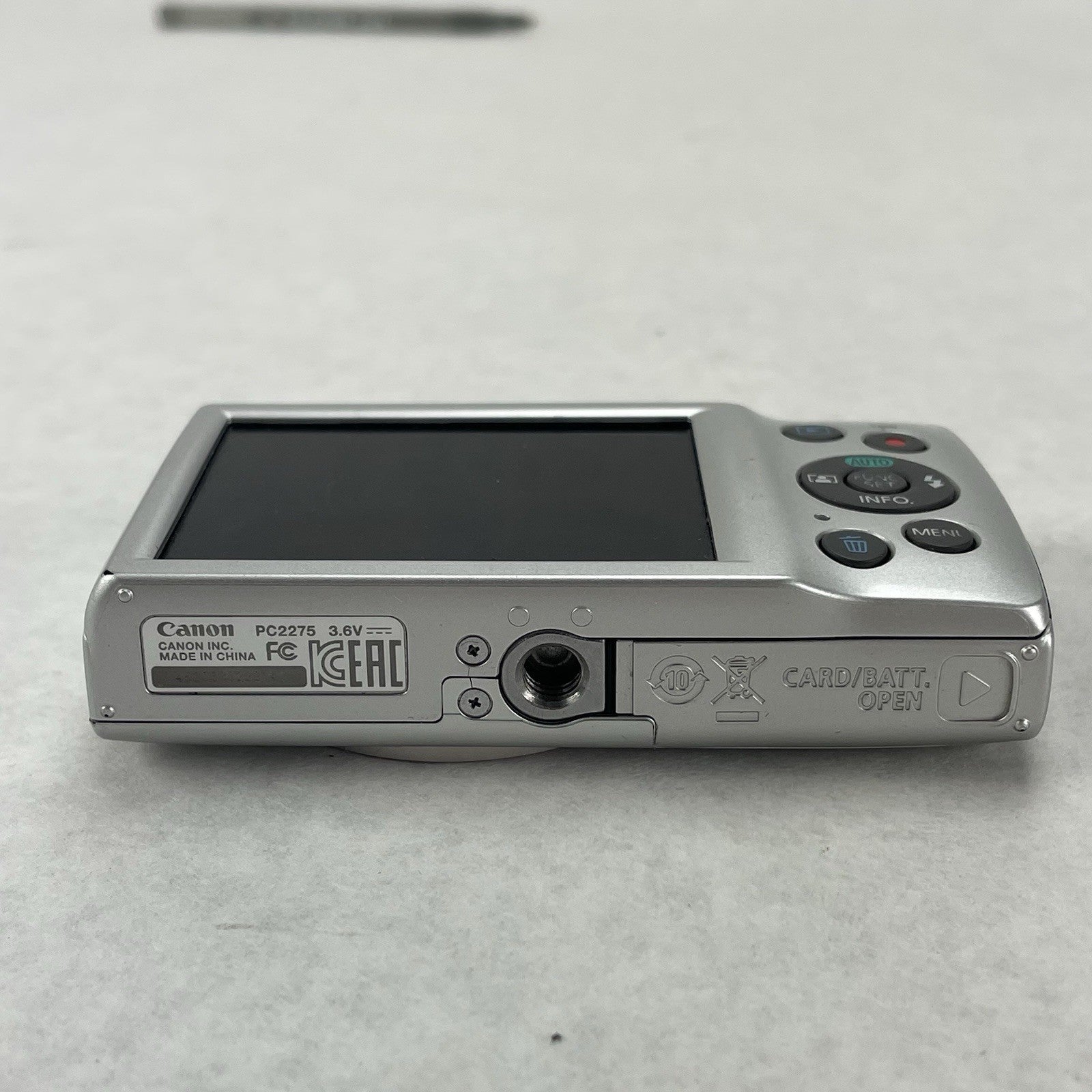 Canon PowerShot ELPH 180 Camera 20MP 8X Zoom Tested Works No Battery No Charger4