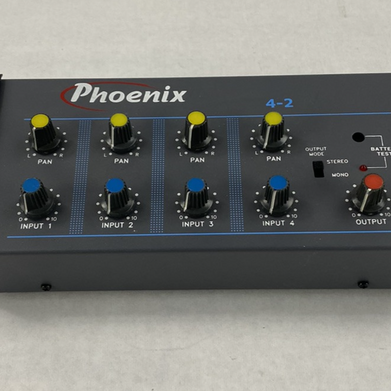 Phoenix 4-2 Compact Audio Mixer - Parts or Repair