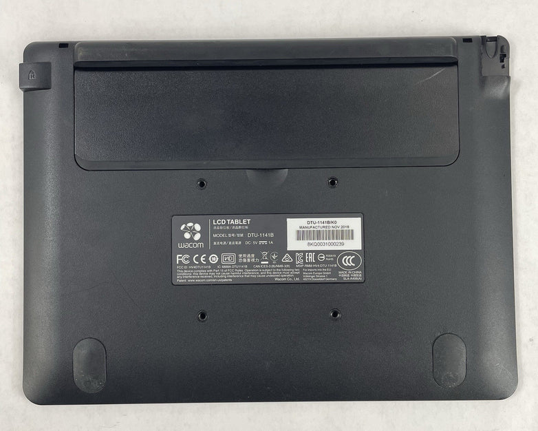 Wacom DTU-1141B 10.1" FHD Drawing Tablet - Bent/No Stylus Cable/Power Cord/READ