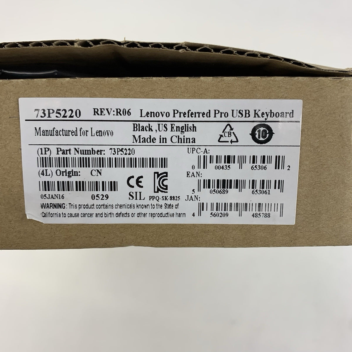 Lenovo 73P5220 SK-8825 Preferred Pro USB Keyboard  - Lot of 28