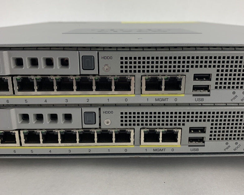 Cisco ASA 5585 8-Port Firewall Security Appliance 2x 5580-X SSP-10 Card No OS