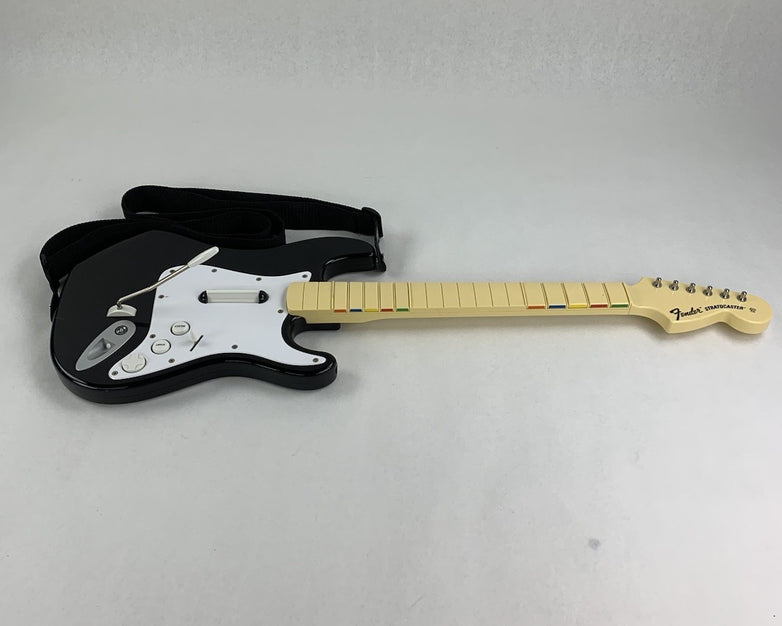 Harmonix 822151 Fender Stratocaster PS3 Rock Band Wireless Guitar w/ Strap