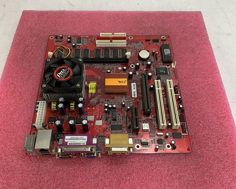 PC Chips M810L Motherboard AMD Duron 1.26GHz No RAM No I/O Shield
