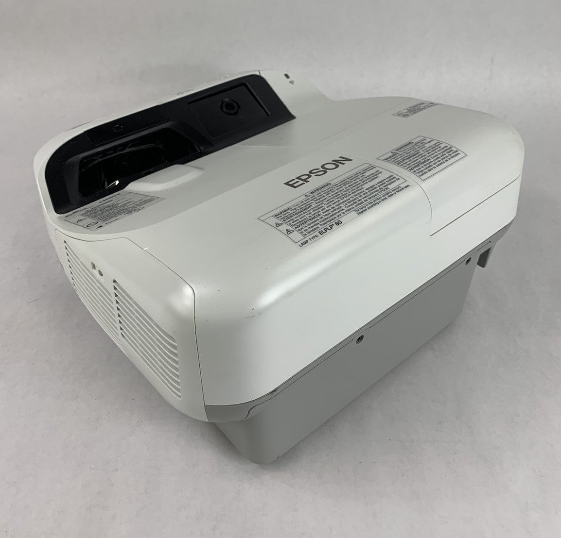 Epson H599A BrightLink 595Wi LCD Lamp Projector 2858 Lamp Hours No Remote0