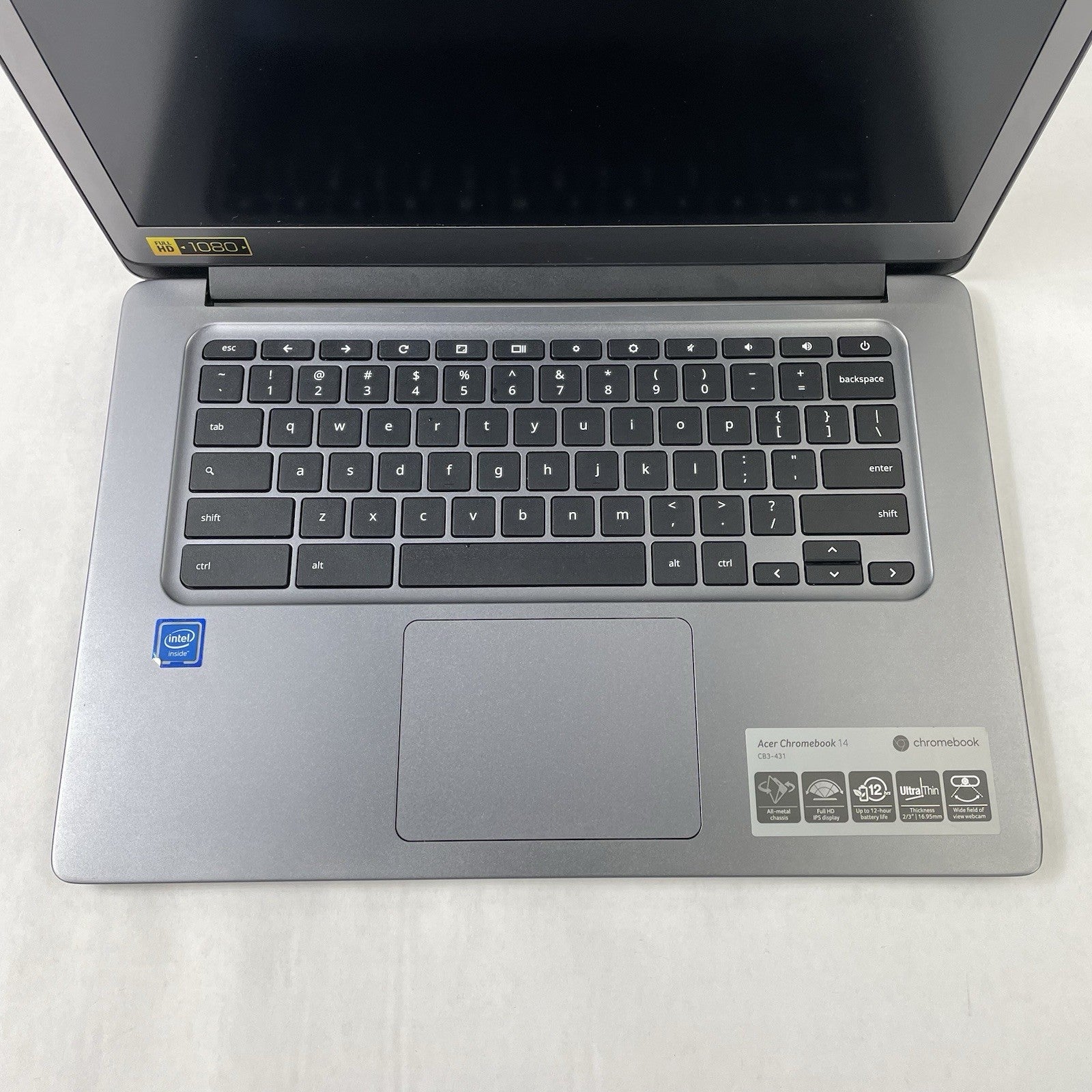 Acer Chromebook 14 CB3-431 14" Celeron N3160 1.60 GHz 4 GB RAM 16 GB HDD No AC3