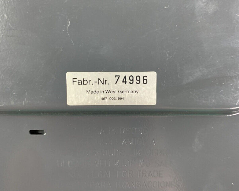 Ohaus DS-10 110 x 0.05lb Platform Shipping Scale Tested W/ Power Supply