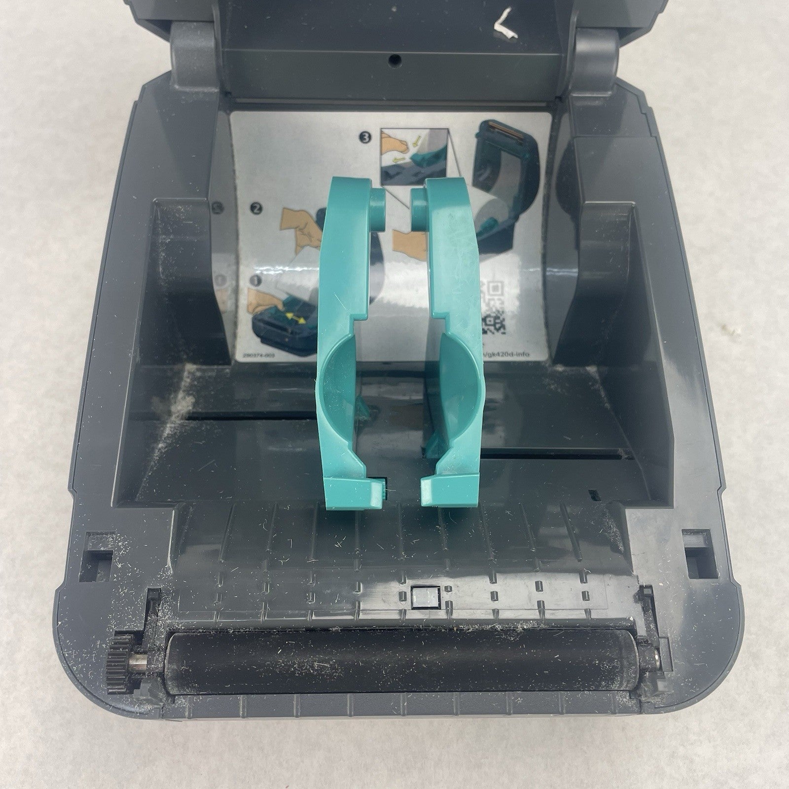 Zebra GK420d Thermal Label Printer For Parts or Repair3
