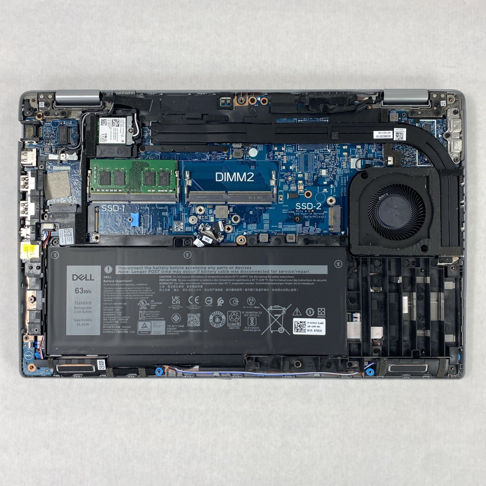 Dell Latitude 5520 Intel Core i5-1145G7 2.60 GHz 16 GB RAM 15.6" No SSD No OS