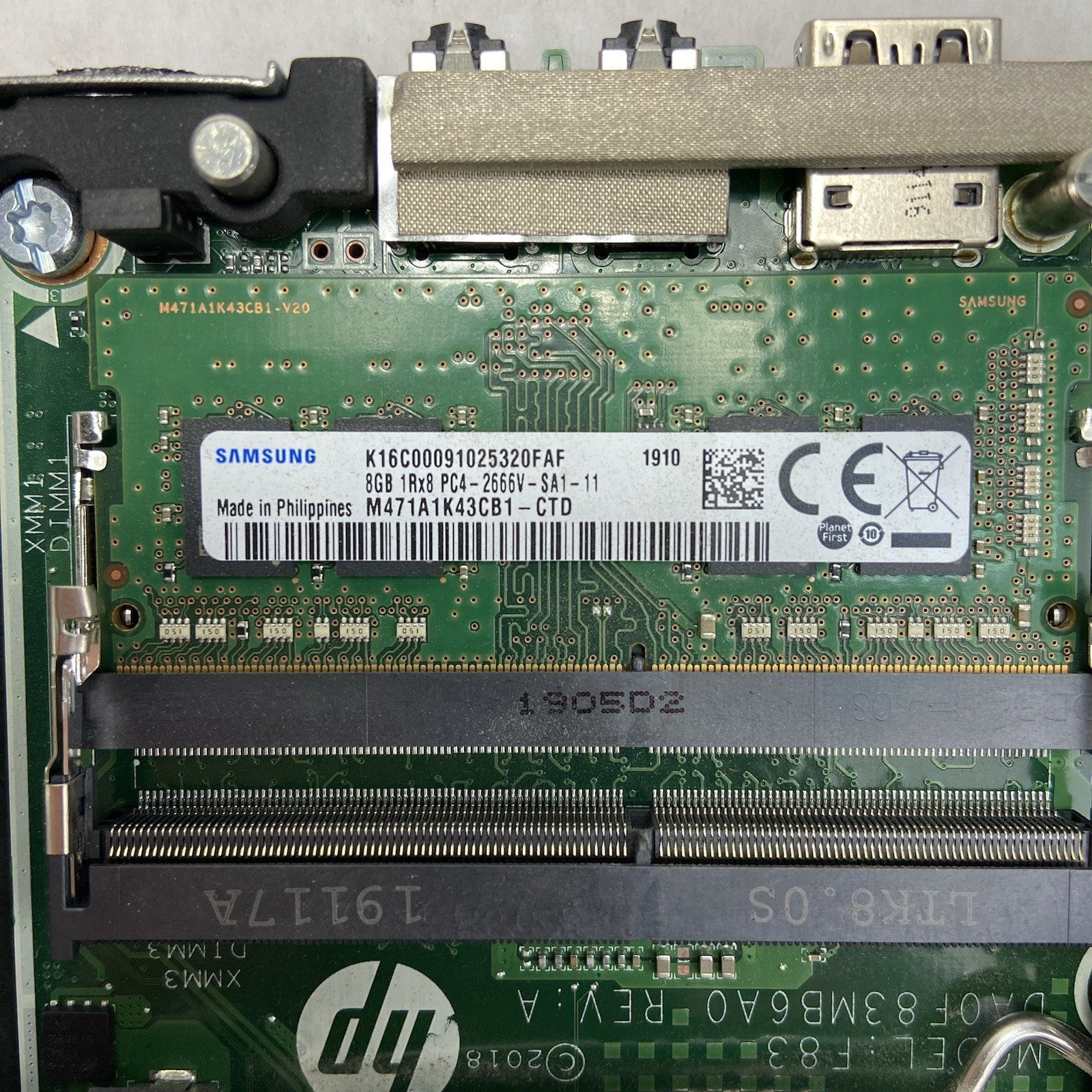 HP EliteDesk 800 G4 Micro Intel Core i5-8600 3.1GHz 8GB RAM No HDD No OS7