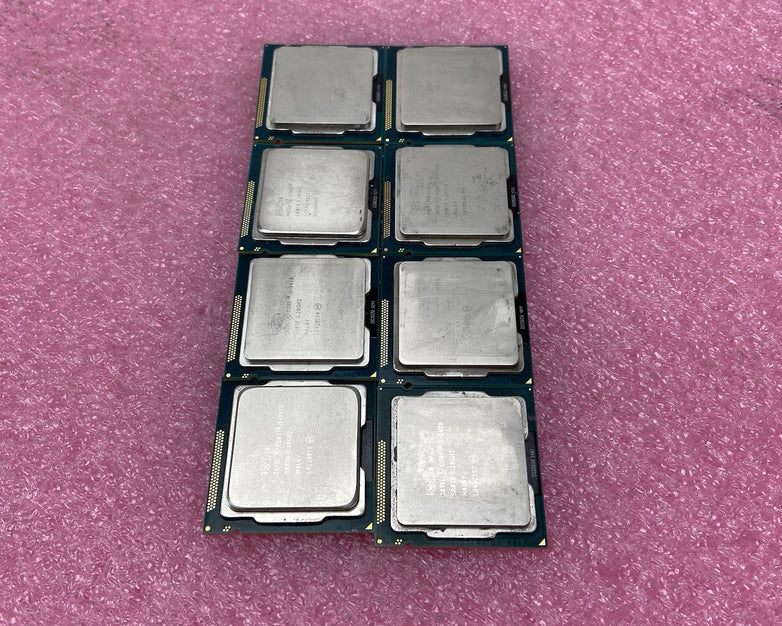 Lot of 8 Intel Core i5-3470 SR0T8 3.2GHz Desktop CPU