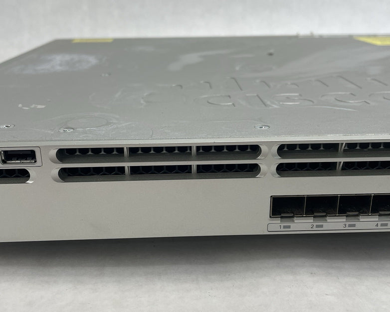 Cisco Catalyst C3850-12XS-S V03 12 Port 10GB SFP+ Fiber Tested & Reset