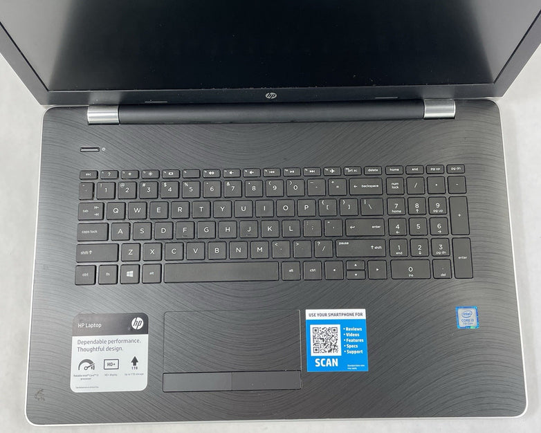 HP 17-bs061st NoteBook 17.3" i3-7100U 2.40 GHz 8 GB RAM No SSD/OS/AC