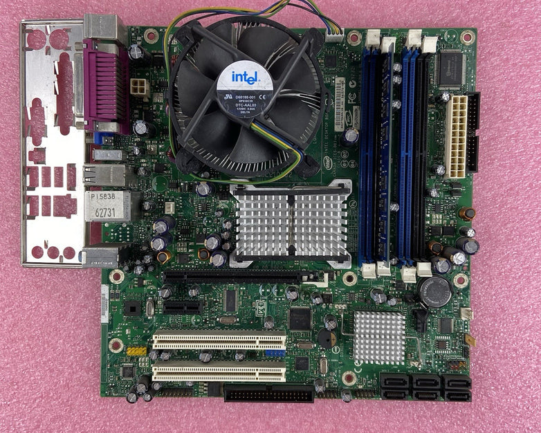 Intel DQ965GF Motherboard Intel Core 2 Duo 6400 2.13GHz 2GB RAM w/IO