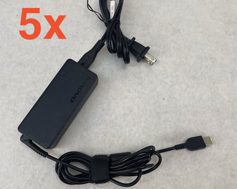 Lenovo ADLX65NDC2A 20V 3.25A 65W Ac Adapter Lot of 5