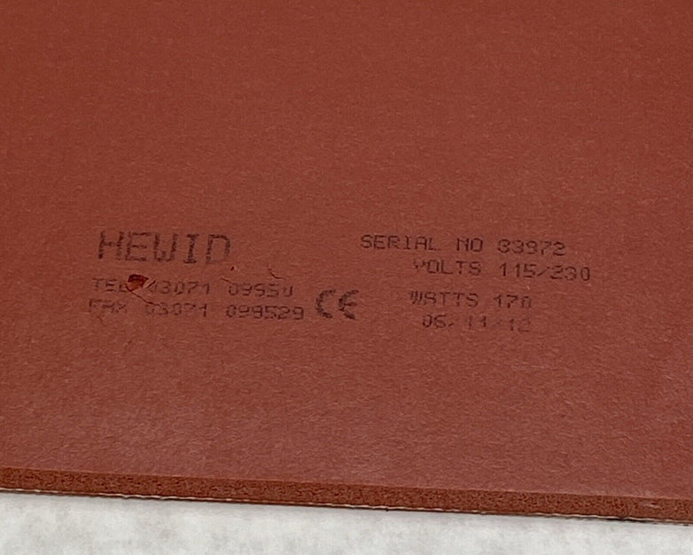 Sartorius BB-8842193 Hewid Fermentation Heating Pad 16.5" x 5"