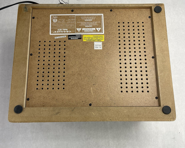 Crosley Cr79 Turntable Tested