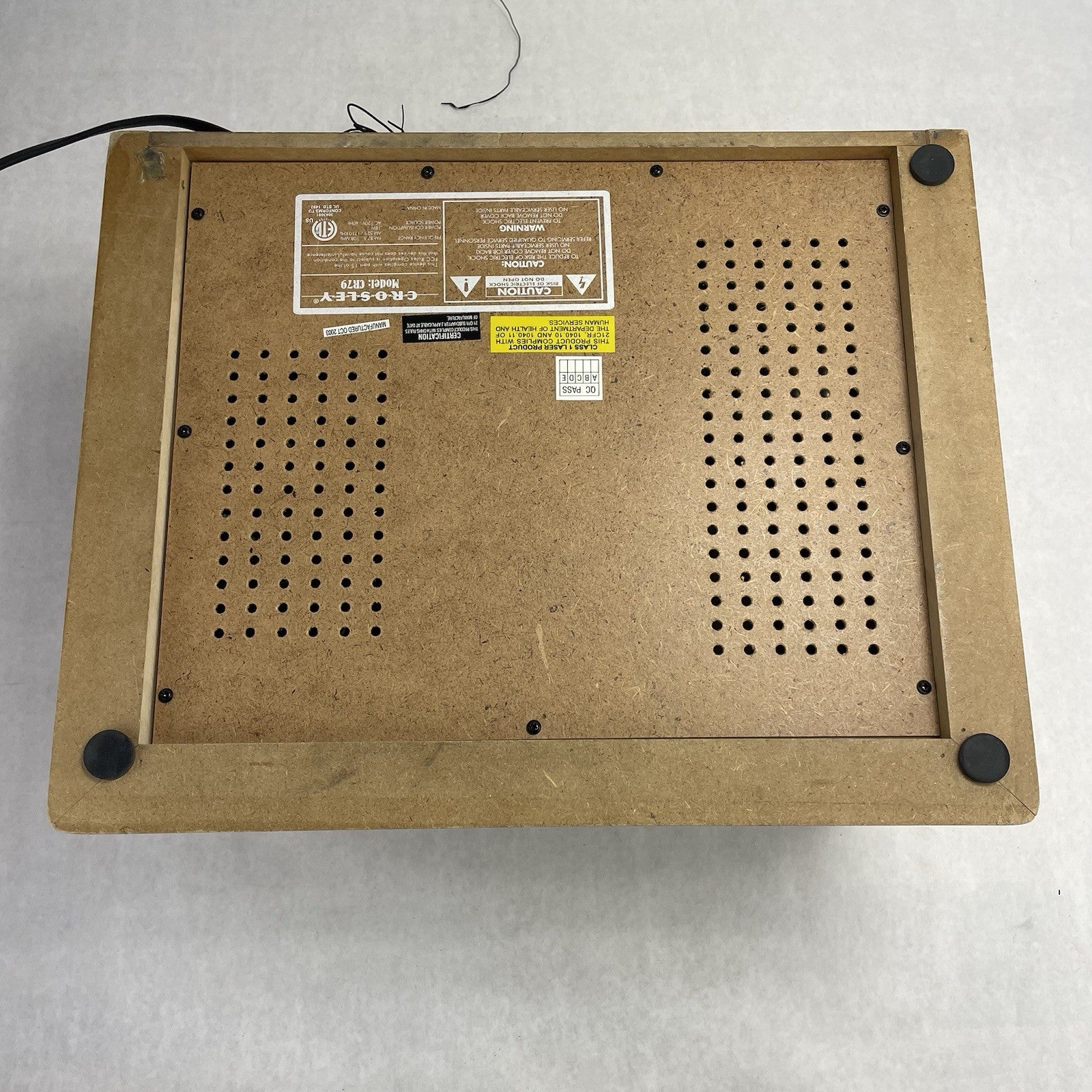 Crosley Cr79 Turntable Tested10