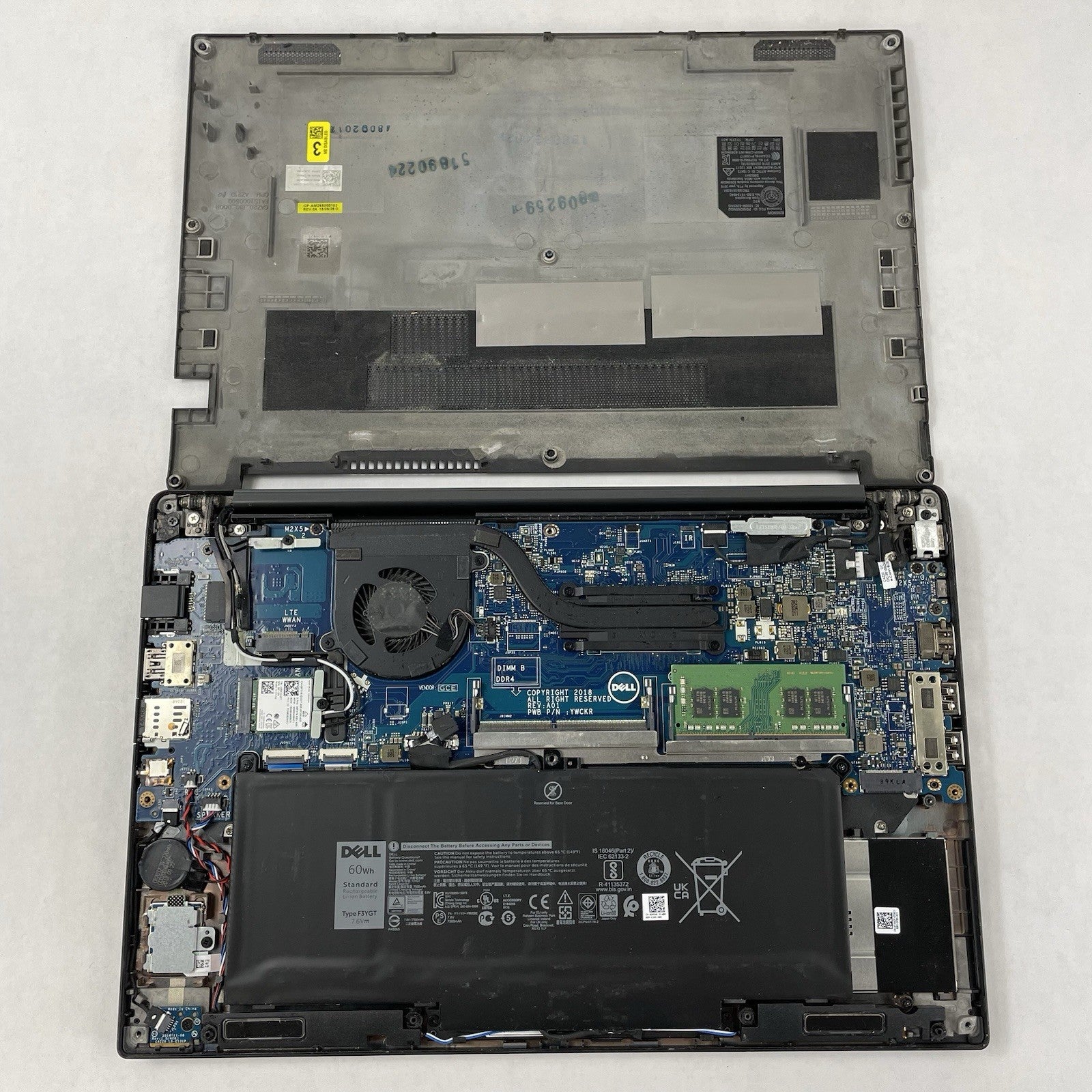 Dell Latitude 7490 14" i5-7300U 2.60 GHz 8 GB RAM No SSD/OS/AC16