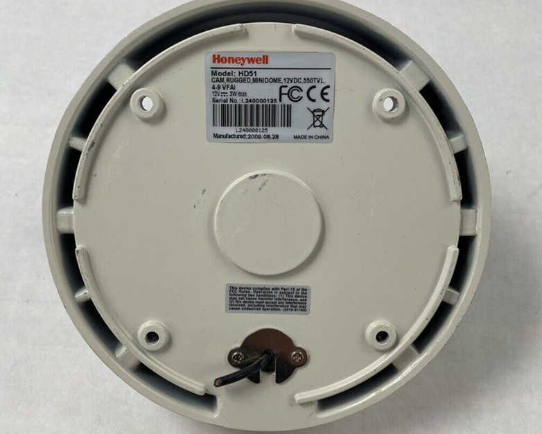 For Parts or Repair Honeywell HD51 Security Camera No Dome Cover