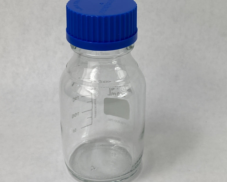Fisherbrand FB-800-250 Lab Media Graduated Glass Bottles 250mL - 10 Bottles