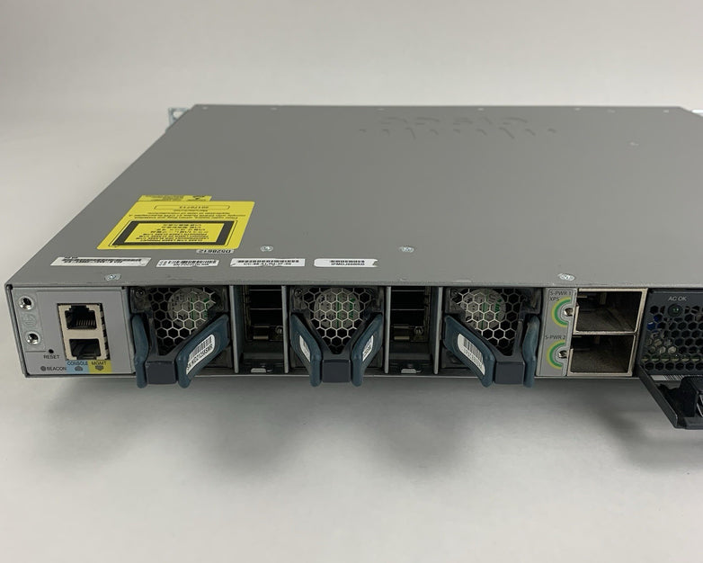 Cisco WS-C3850-12XS-S 12-Port SFP+ 10Gb 3850 Switch-No Power Cord