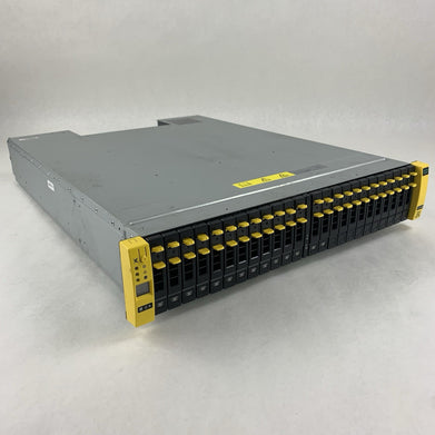 HP 3PAR Drive Shelf M6710 Controller w/ 14 Caddies 2x QR491 Cards 2x PSU No HDDs