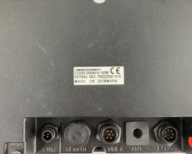 Simrad EQ30 TFT Multifunction Display Echo Sounder Fish Finder Sonar For Parts