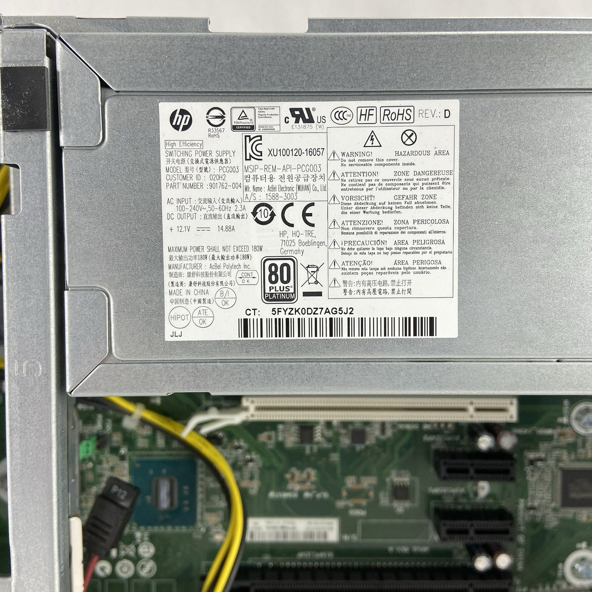 HP EliteDesk 800 G3 SFF Intel Core i5-7500 3.9GHz 8GB RAM No HDD No OS11