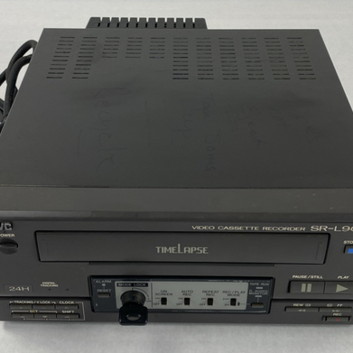 JVC SR-L901U Video Cassette Time Lapse Recorder with Key - Parts or Repair